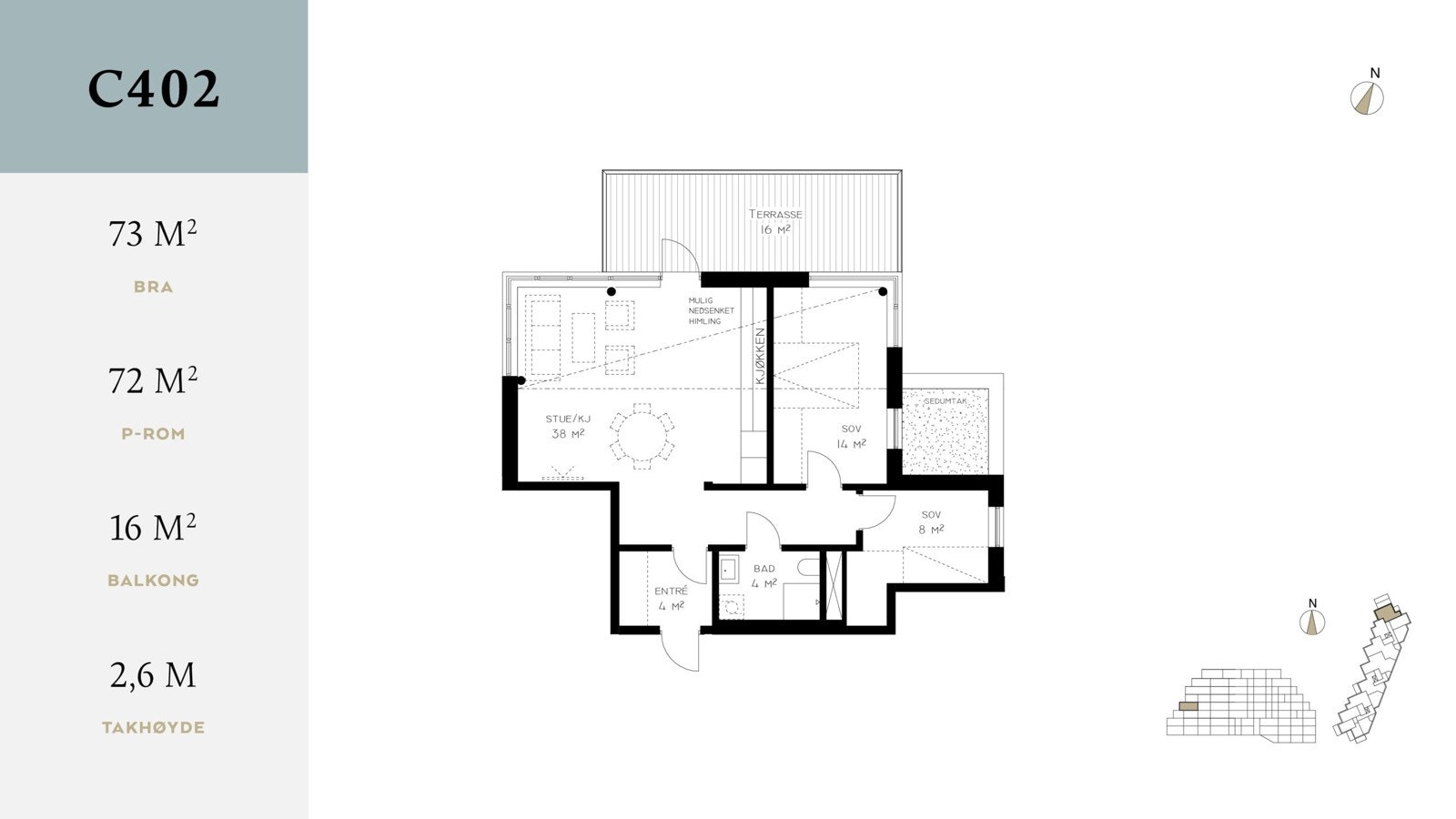Plantegning C402 Galleribilde