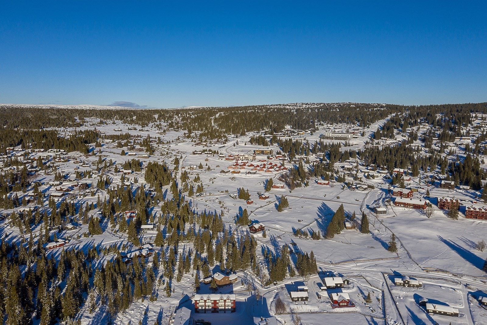 Tilknyttet langrennsløypenettet som strekker seg fra Hafjell til Sjusjøen. Galleribilde