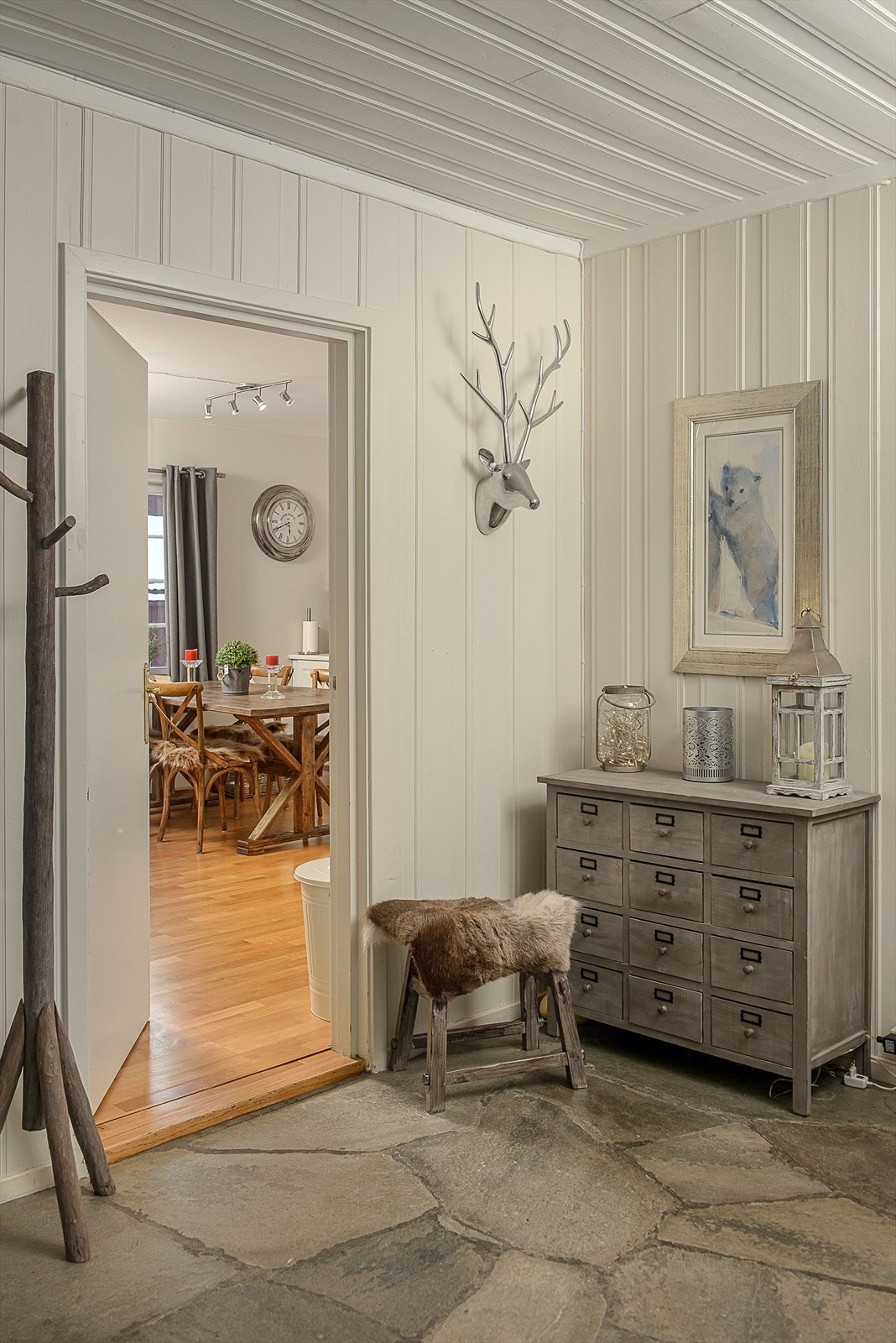 Hyggelig entré ønsker deg velkommen. Galleribilde