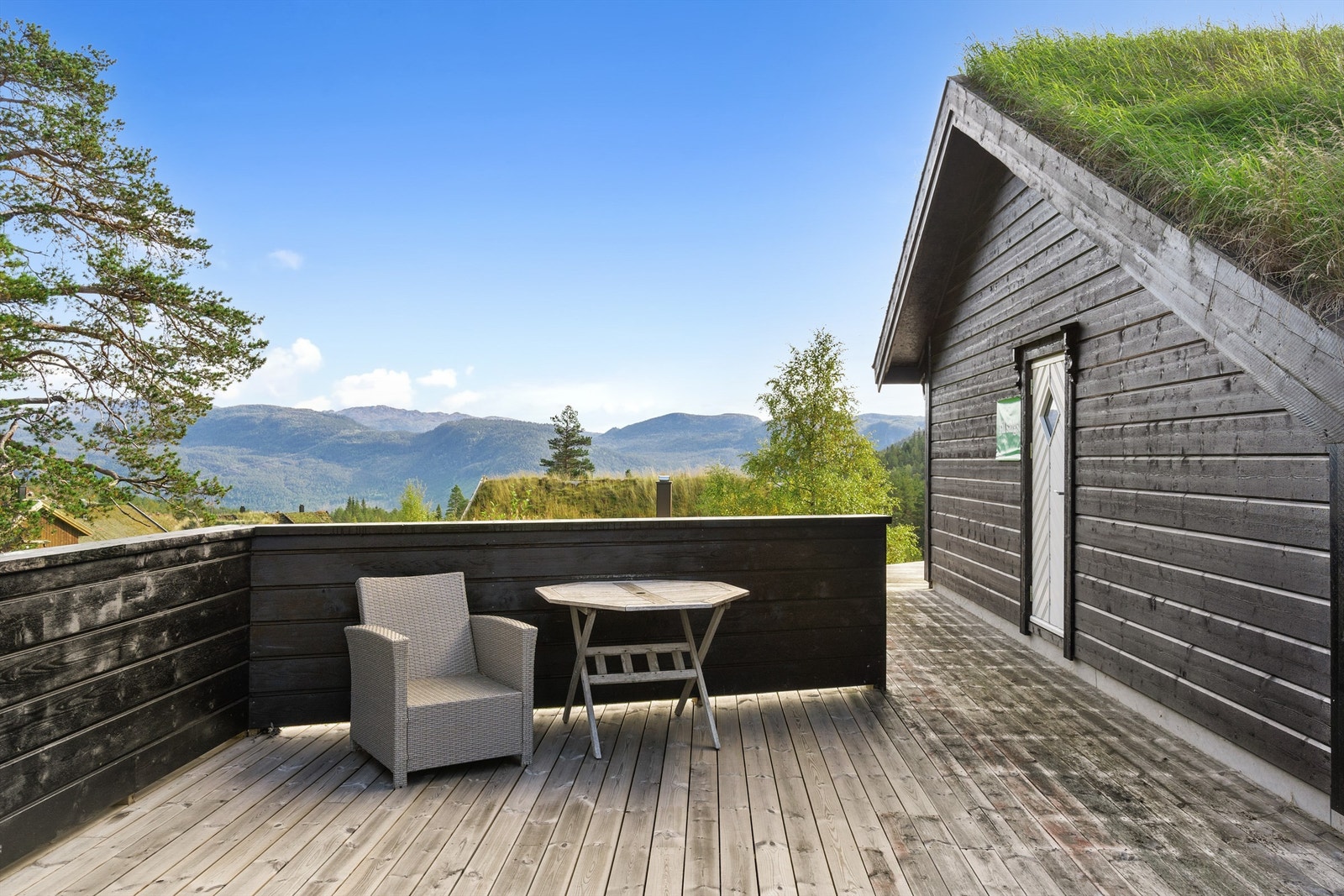 Flere usjenerte og lune uteplasser. Galleribilde