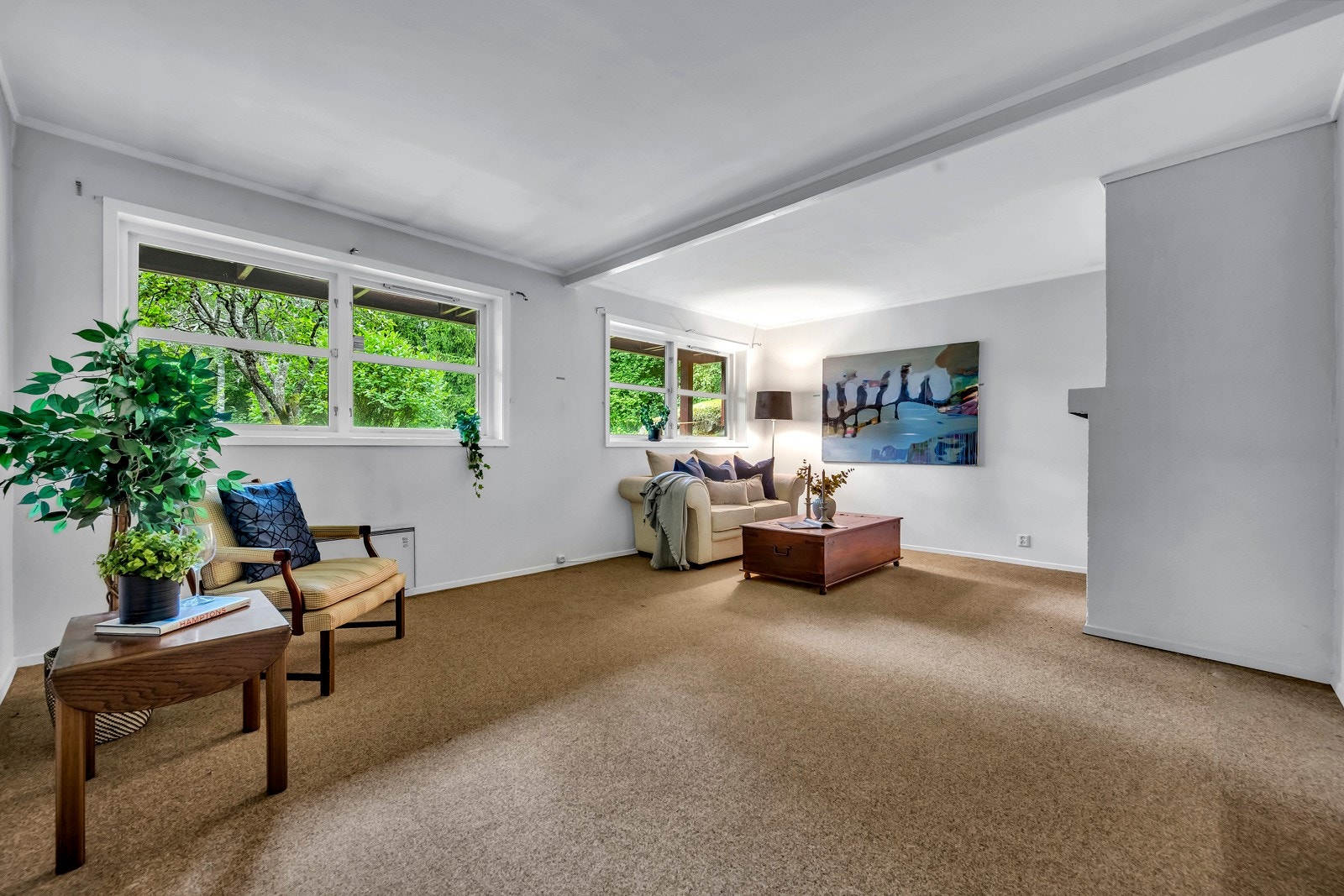 Rom brukt som kjellerstue Galleribilde