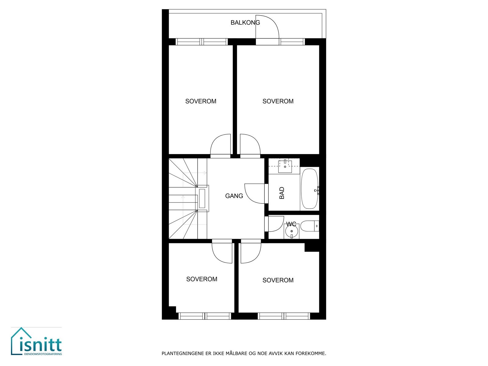 Plantegning - 2 etasje Galleribilde