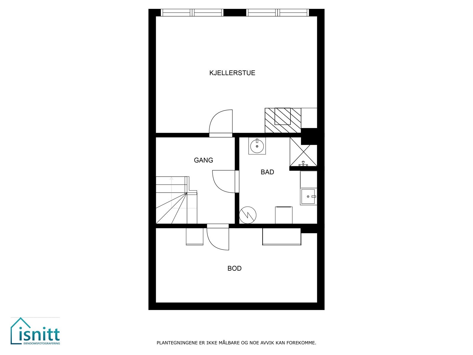Plantegning - U.etasje Galleribilde