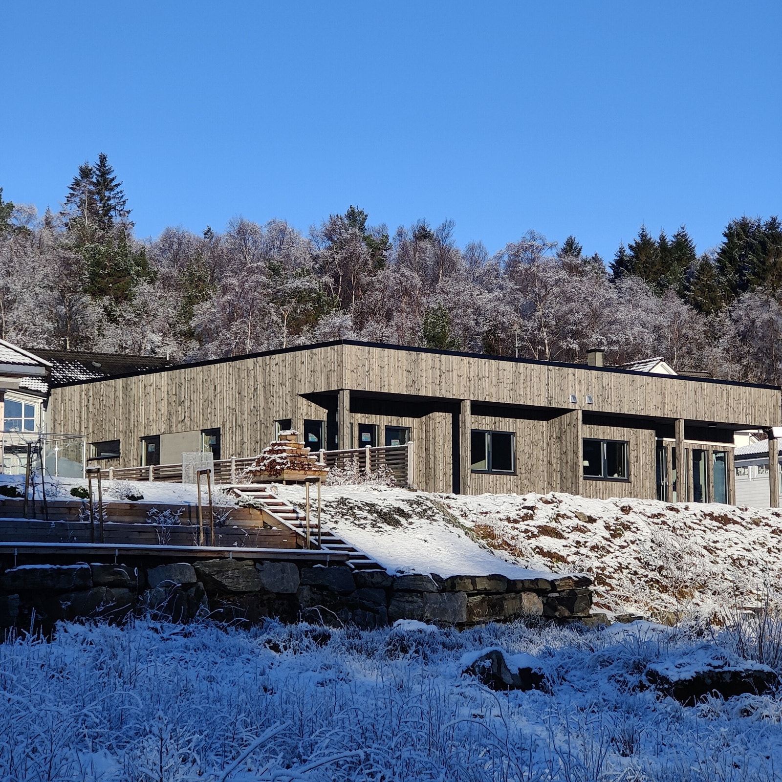 Vedlikeholdsfri utv NORD kledning fra Bergene Holm. Galleribilde