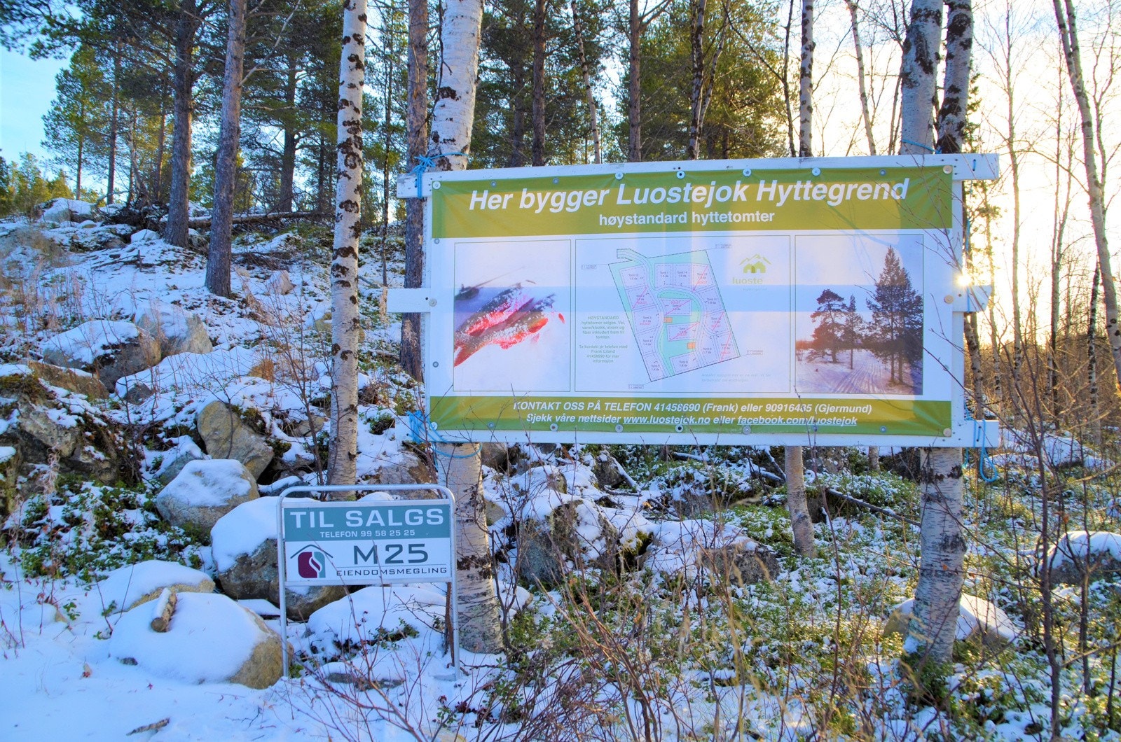 Velkommen til Luostejok hyttegrend! Galleribilde