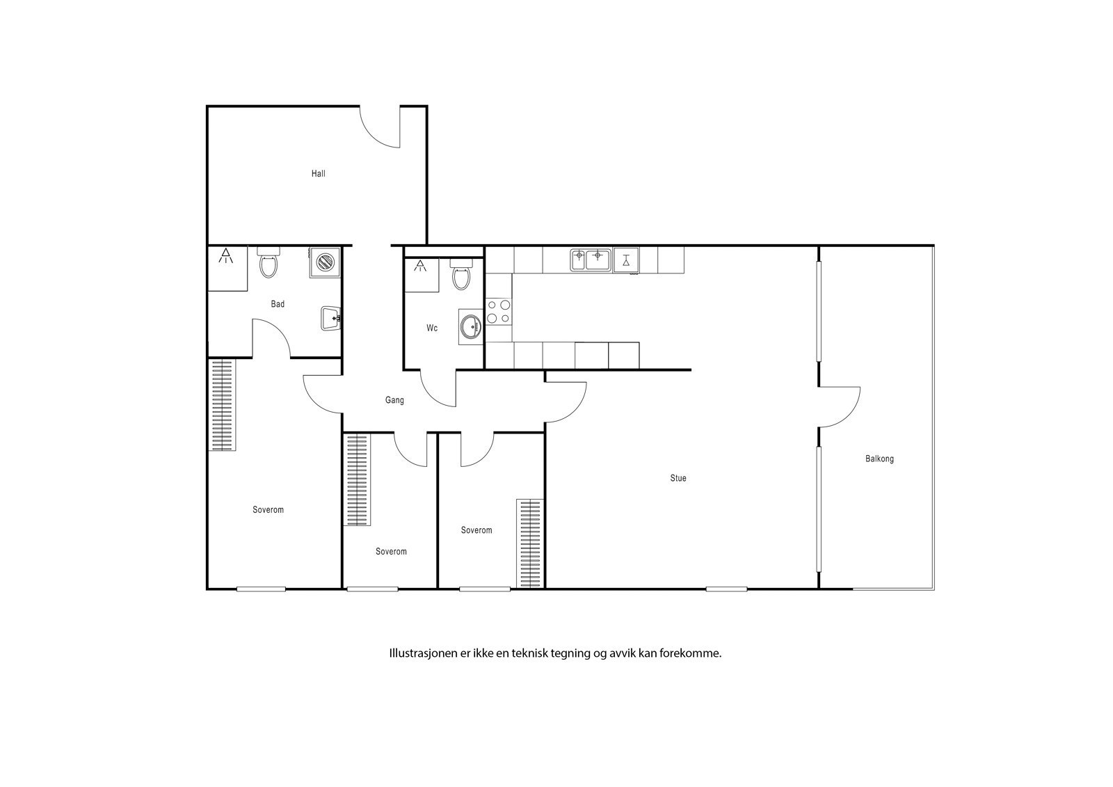 Plantegning - 8. etasje Galleribilde