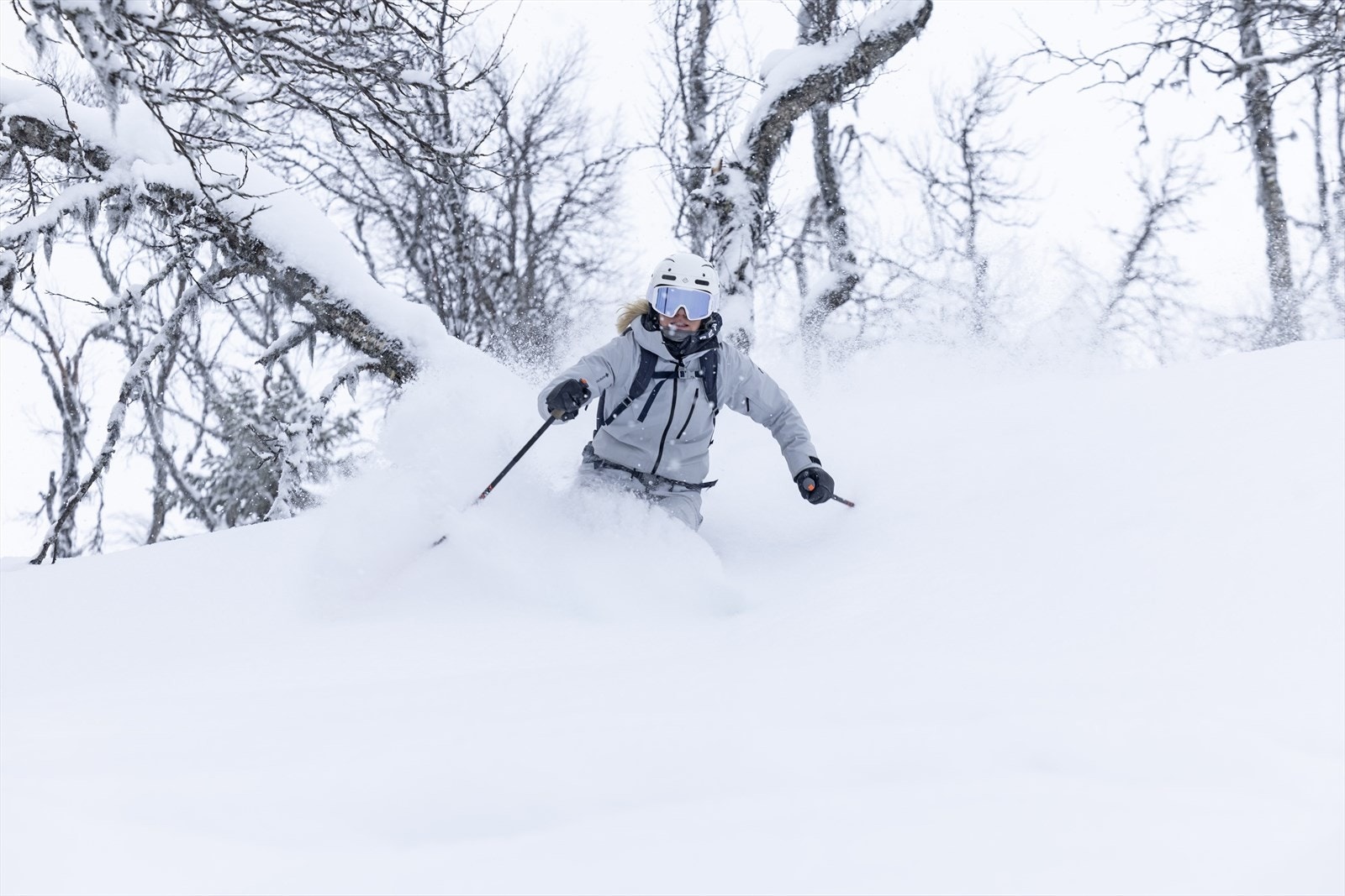 Hemsedal har lett tilgjengelig offpiste kjøring innenfor heissystemet. Foto Kalle Hägglund. Galleribilde