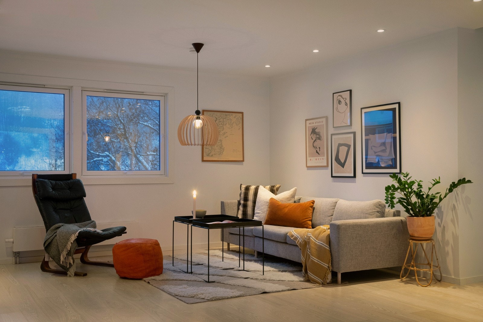 Kveldsstemning Galleribilde