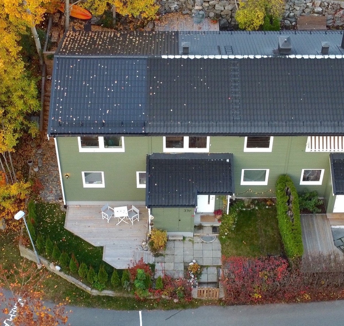 Dronefoto Galleribilde