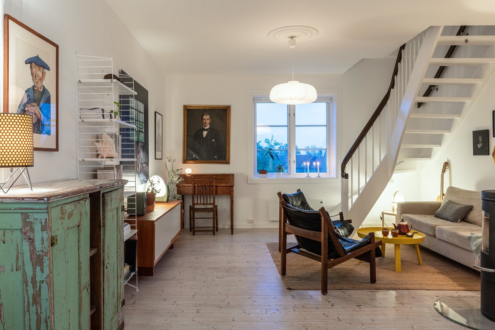 Kveldsstemning. Galleribilde