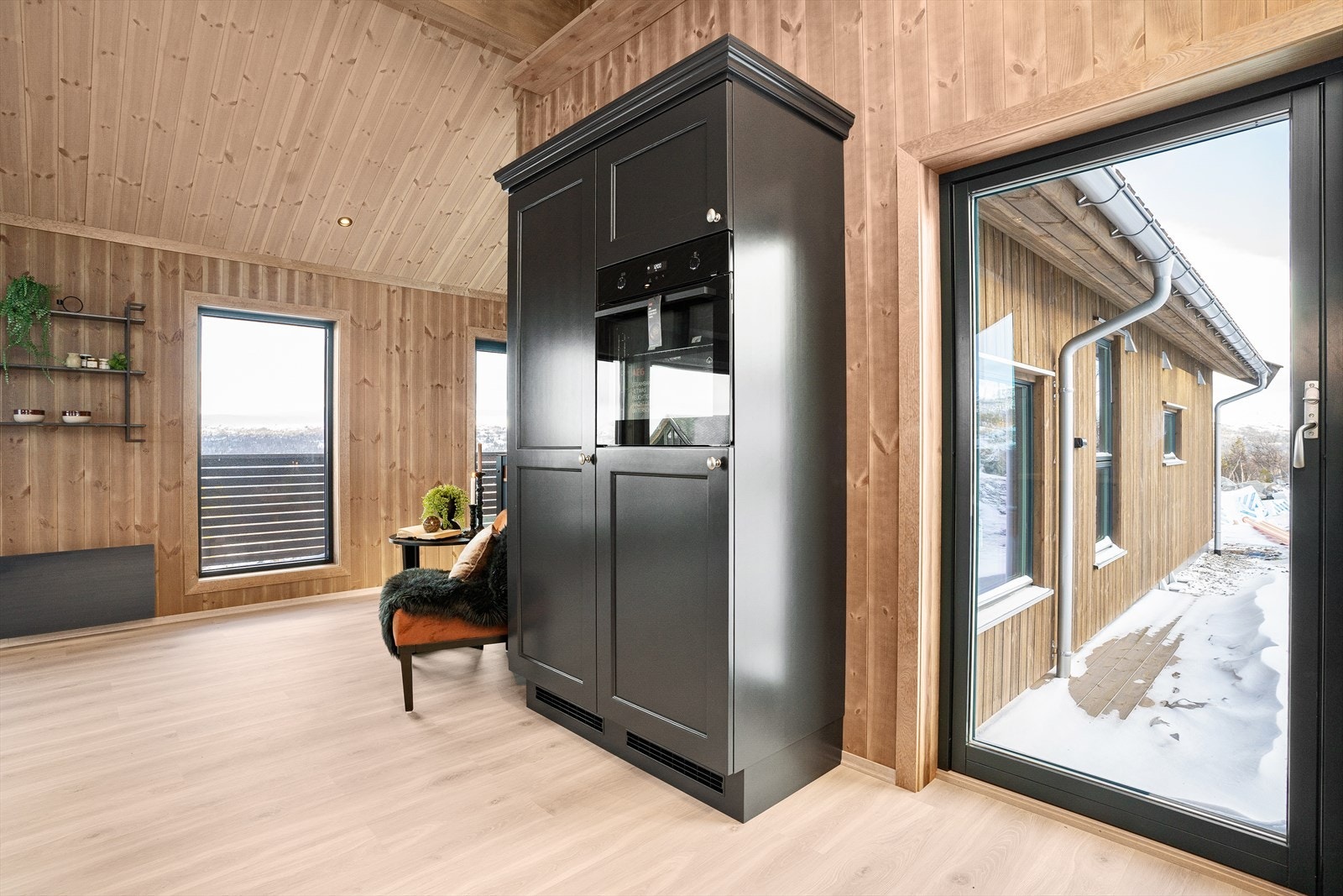 Dør til uteplass fra kjøkken Galleribilde