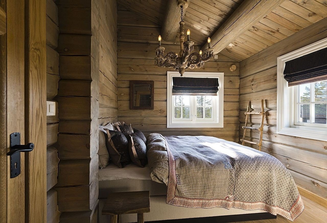 Bilde fra tilsvarende hytte. Galleribilde