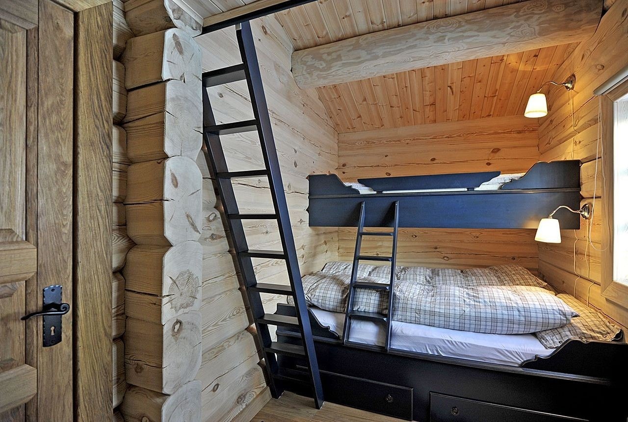 Bilde fra tilsvarende hytte. Galleribilde