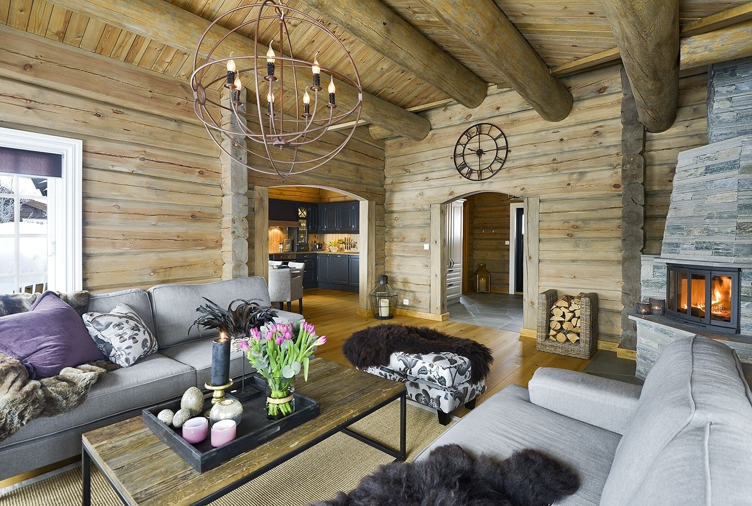 Bildet viser tilsvarende hytte Galleribilde