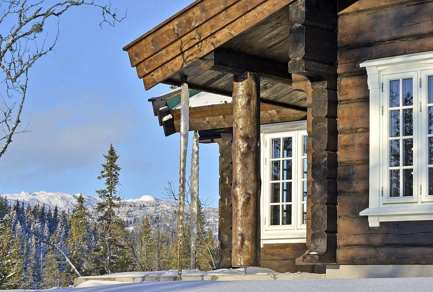 Bildet viser tilsvarende hytte Galleribilde