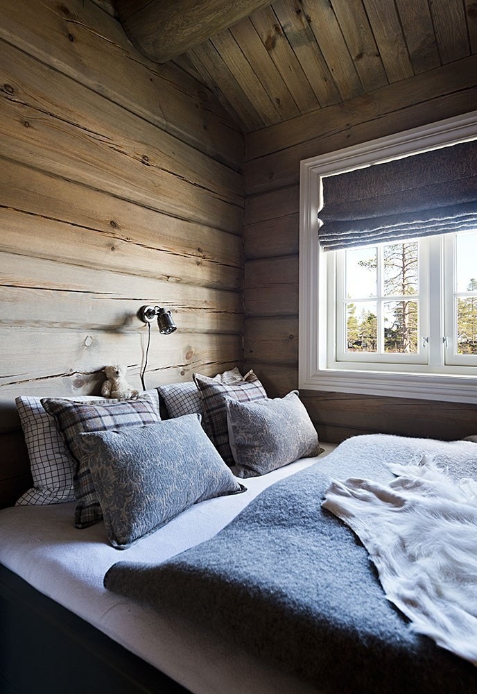 Bilde fra tilsvarende hytte. Galleribilde