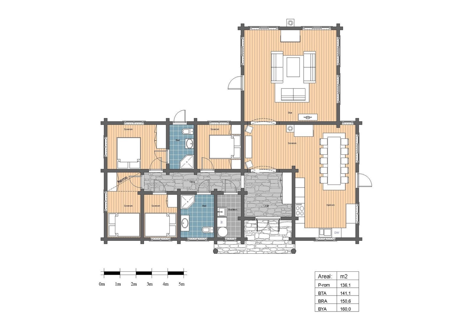 Plantegning. Galleribilde