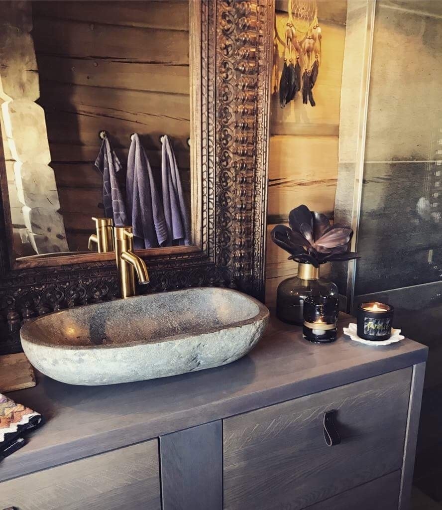 Bilde fra tilsvarende hytte. Galleribilde