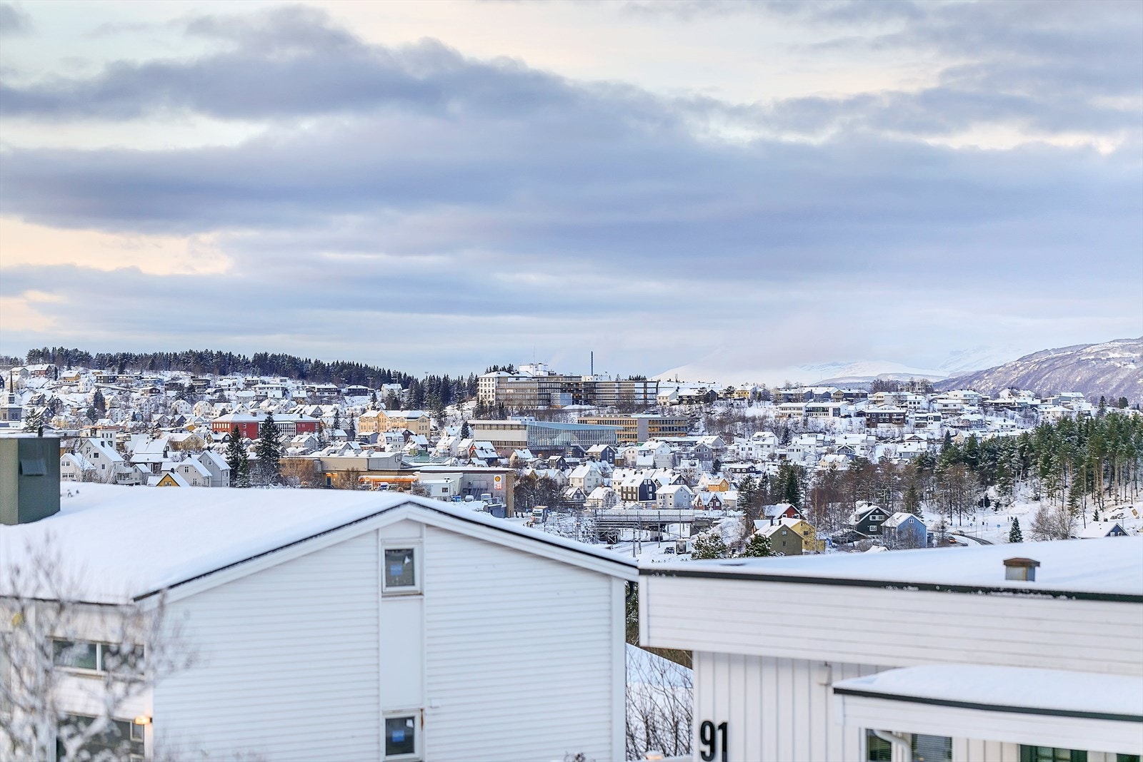 Utsikten fra boligen Galleribilde
