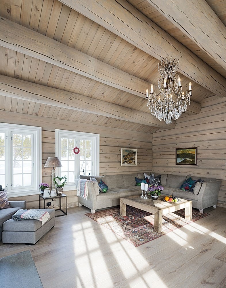 Bilde fra tilsvarende hytte. Galleribilde