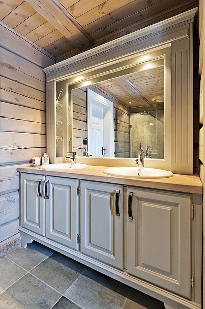 Bilde fra tilsvarende hytte. Galleribilde