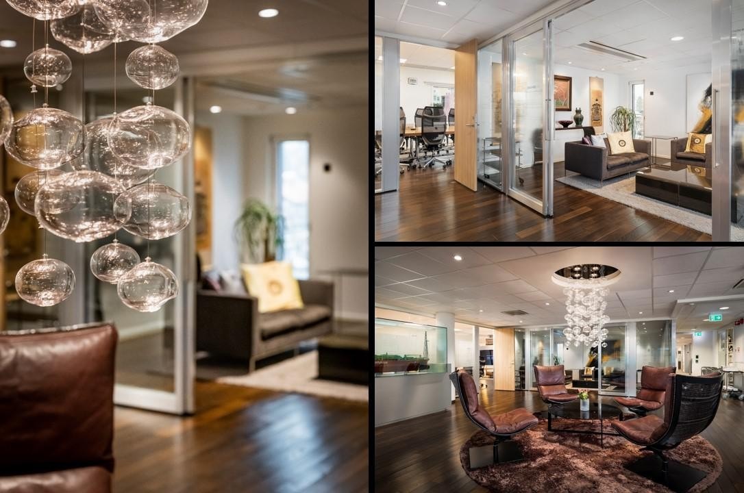 Her er det gode arealer for samhandling og uformelle møtesoner Galleribilde