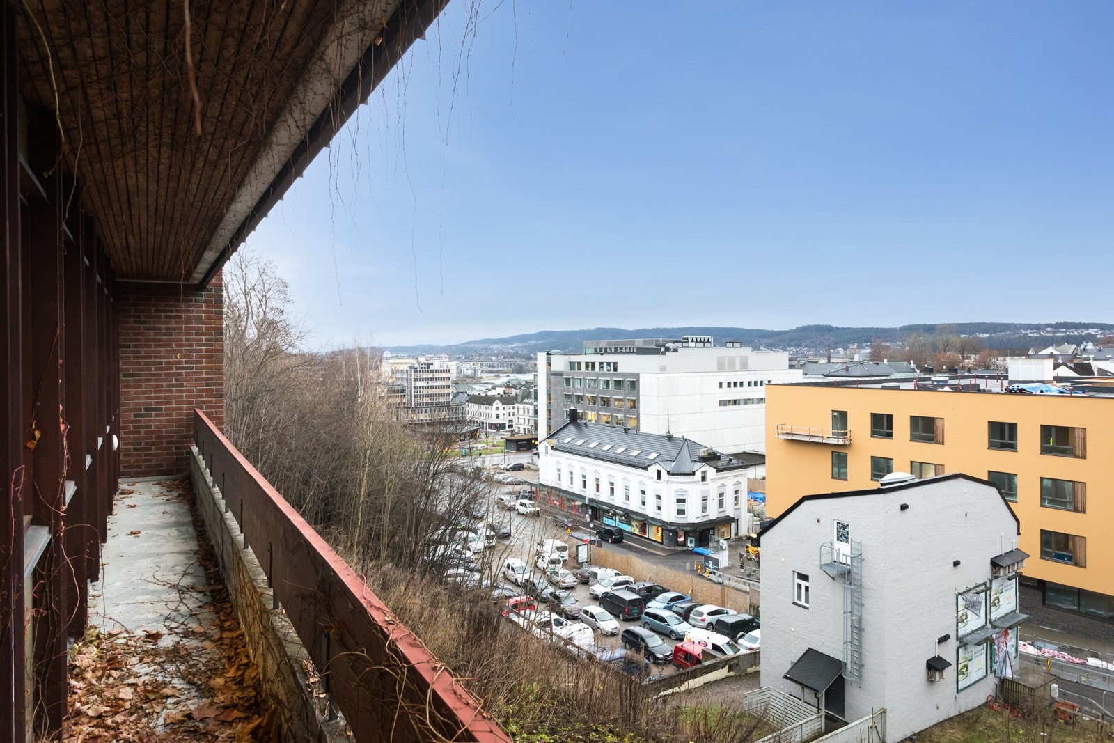 Veranda ut fra 2. etg. Galleribilde