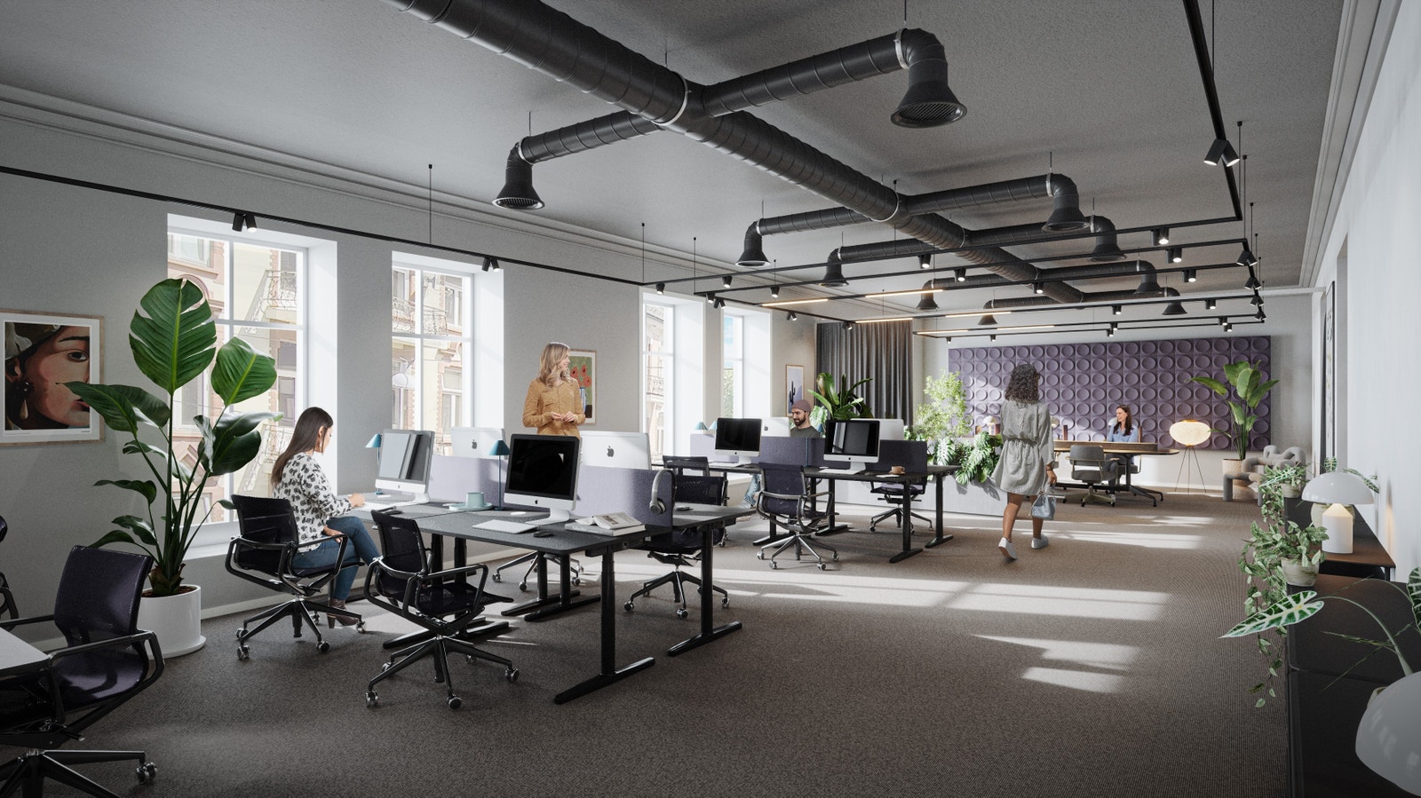 Eksempel på interiør Galleribilde