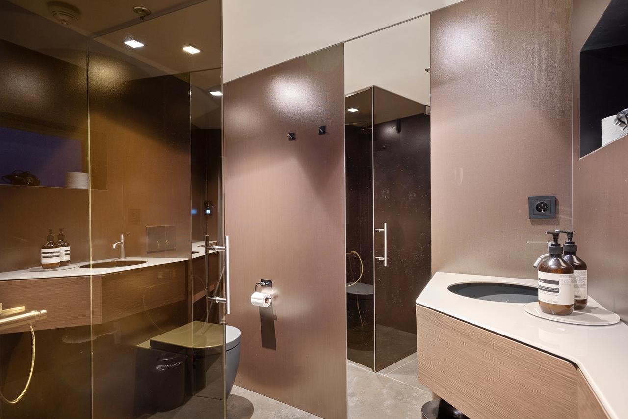 Bad hotellrom Galleribilde