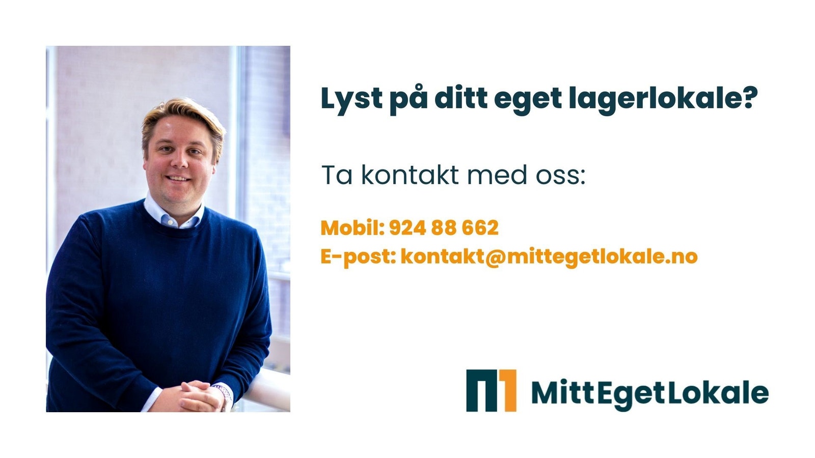Ta kontakt med daglig leder Jørgen dersom du ønsker å kjøpe lagerlokale eller har spørsmål knyttet til prosjektet. Galleribilde