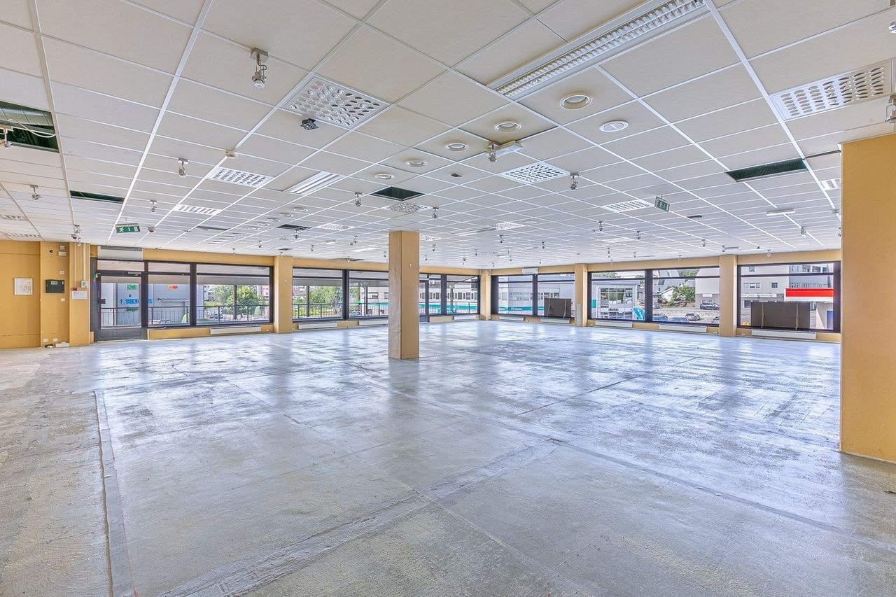 Lokalet er helt åpent og kan tilpasses ny leietaker etter ønske Galleribilde