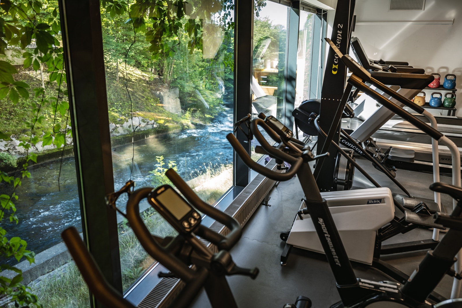 Som leietaker i Spinneriet har du full tilgang til treningsrommet i nabobygget. Galleribilde