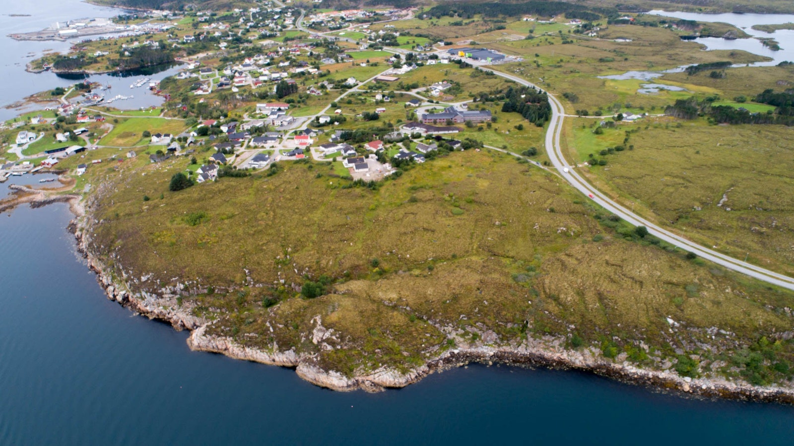 Bildet tatt før utbygging startet Galleribilde