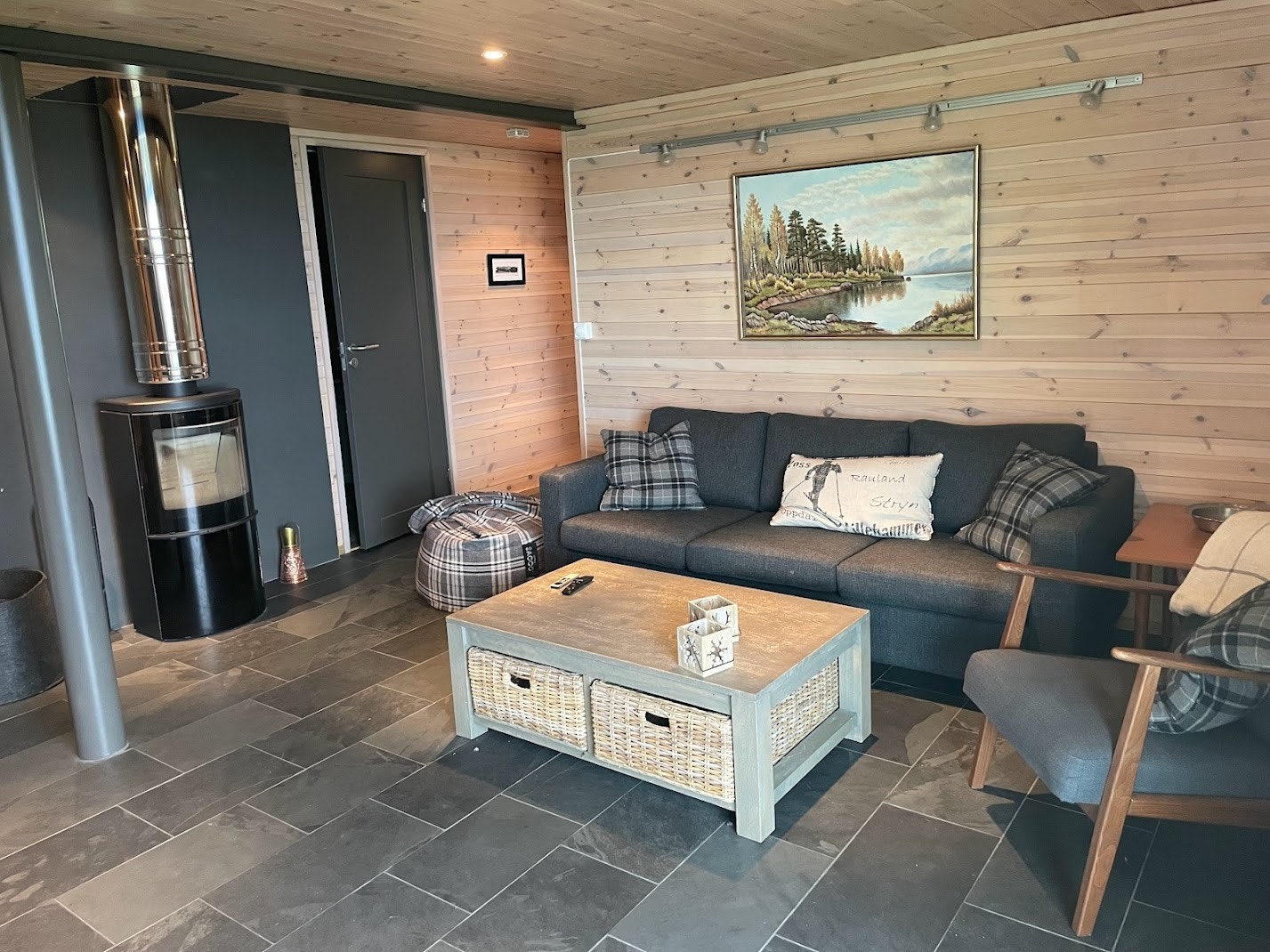 TV-stue kjelleretasje Galleribilde