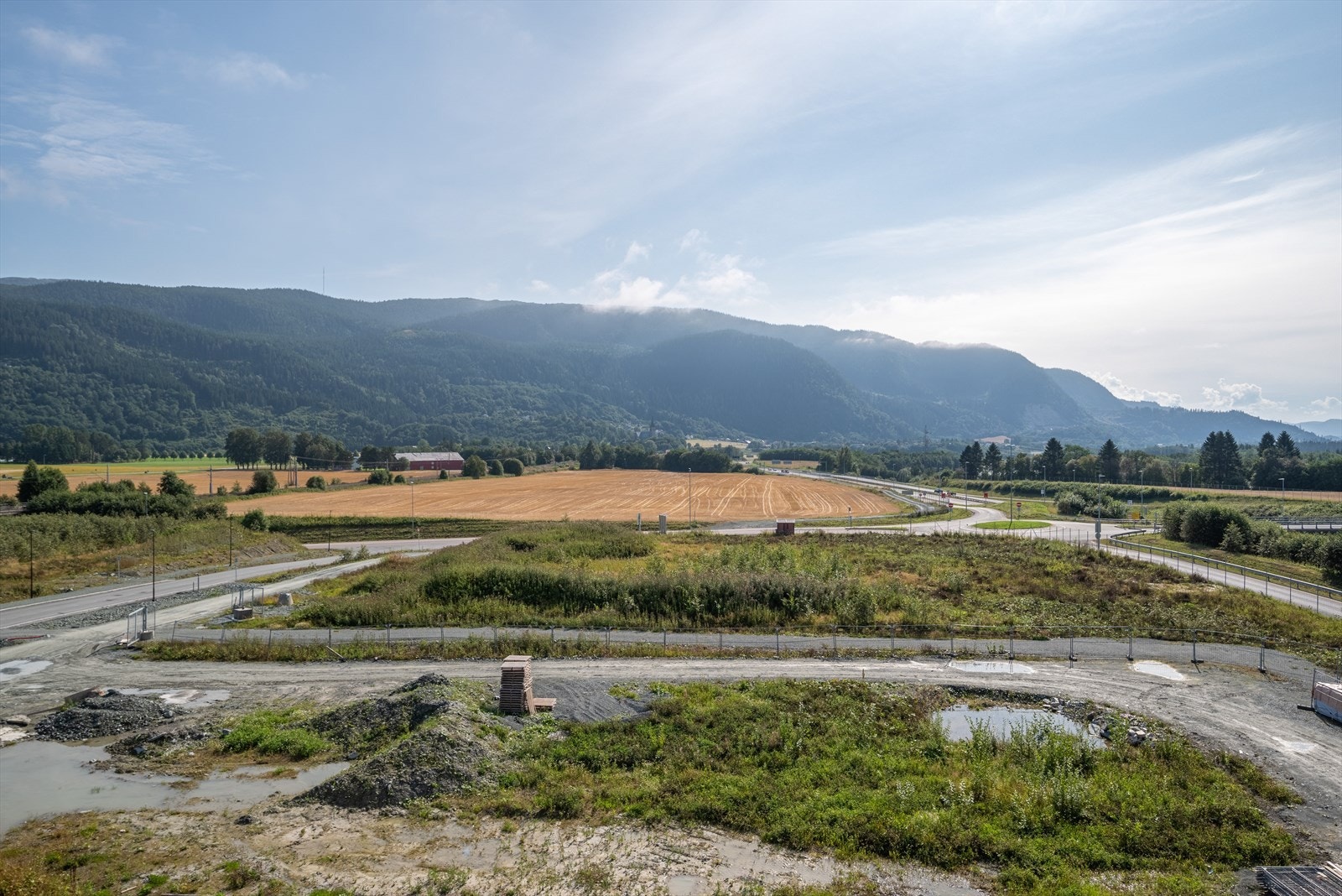 Utsikt sørover Galleribilde