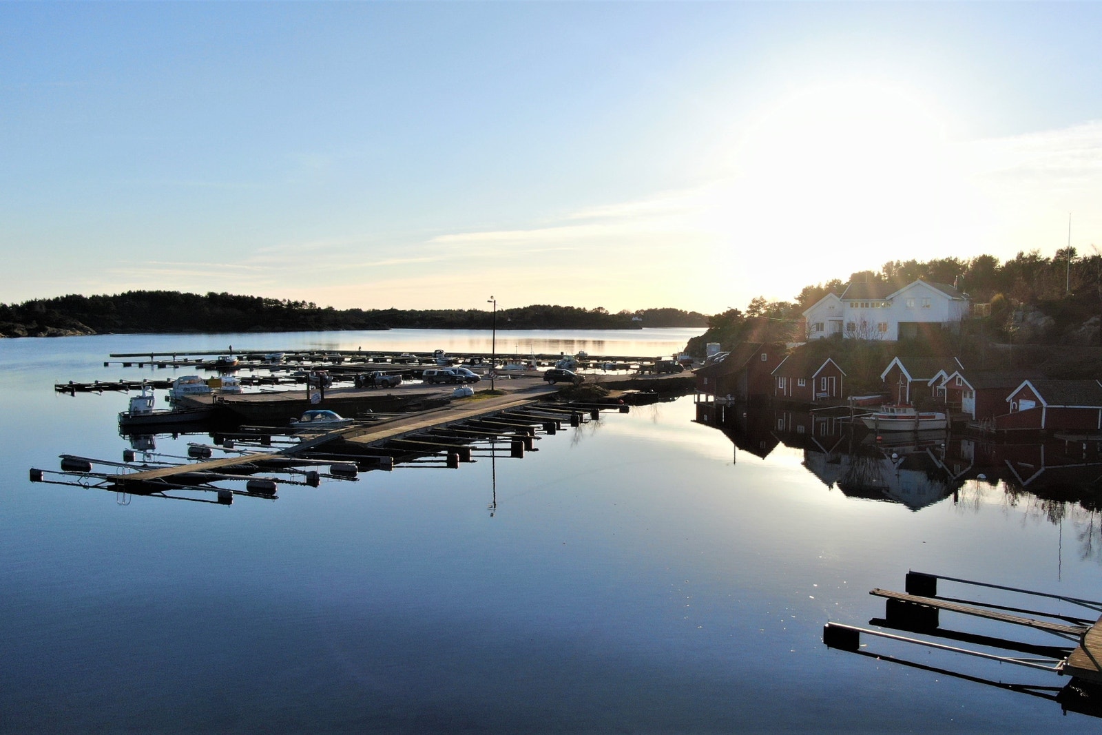 Homborsund brygge Galleribilde