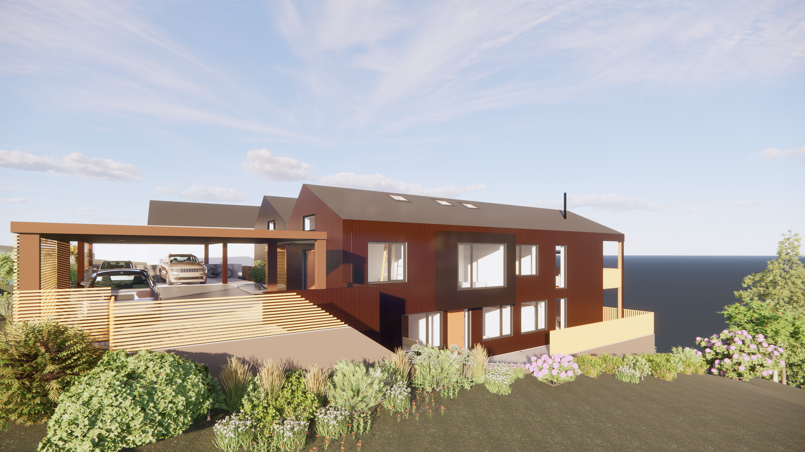 Perspektiv fra siden Galleribilde