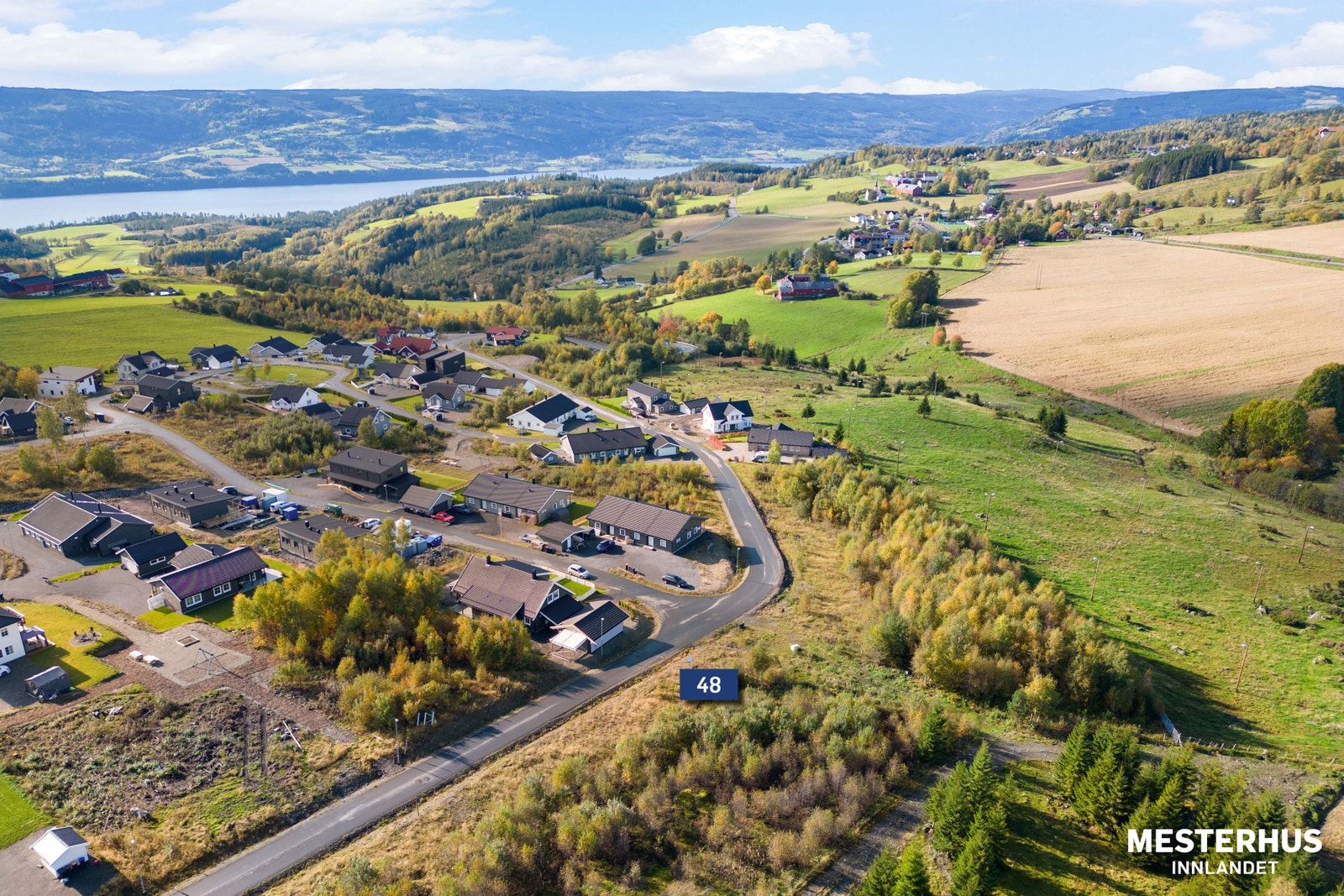 Velkommen til Almslia på Brøttum_Markert tomt Galleribilde