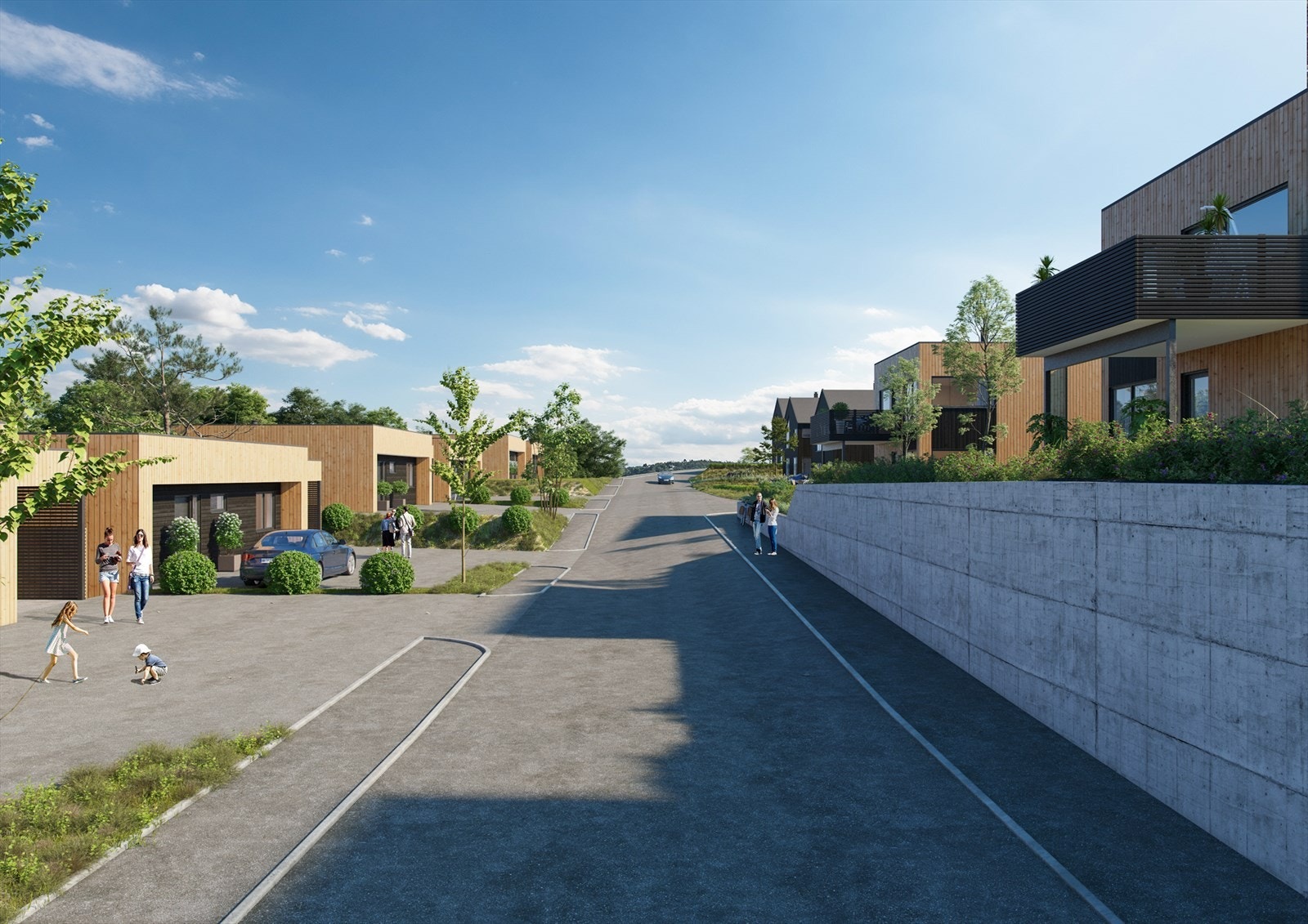 Illustrasjon Høgåsen Vest. Galleribilde