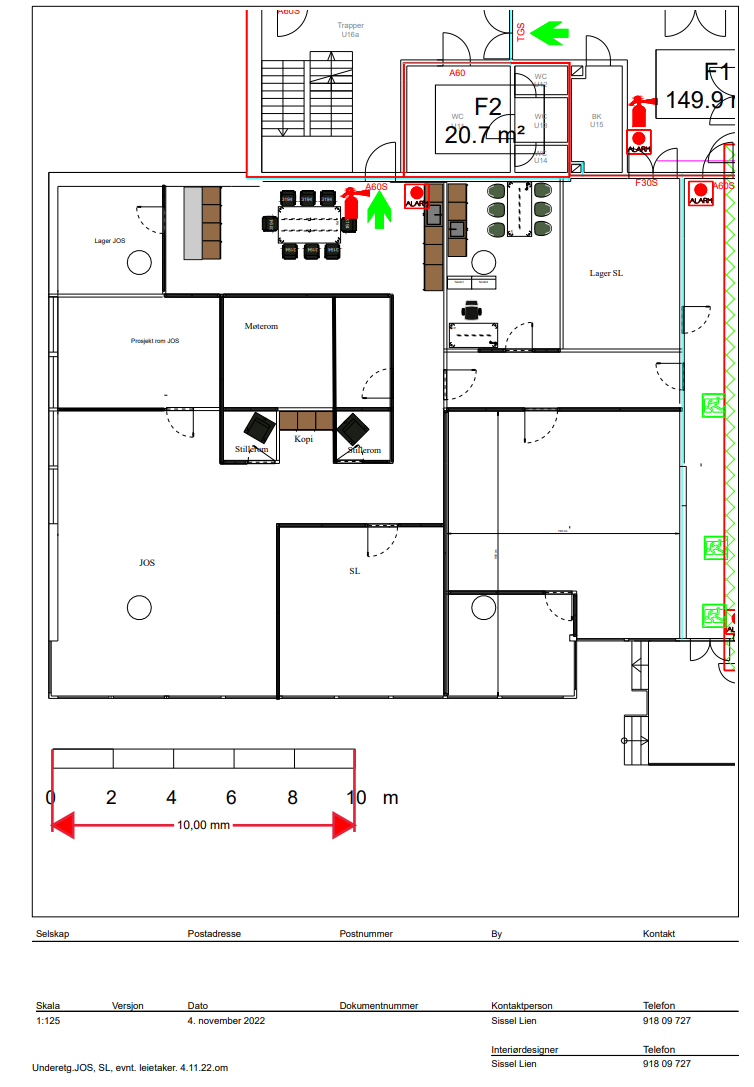 75m2 Galleribilde