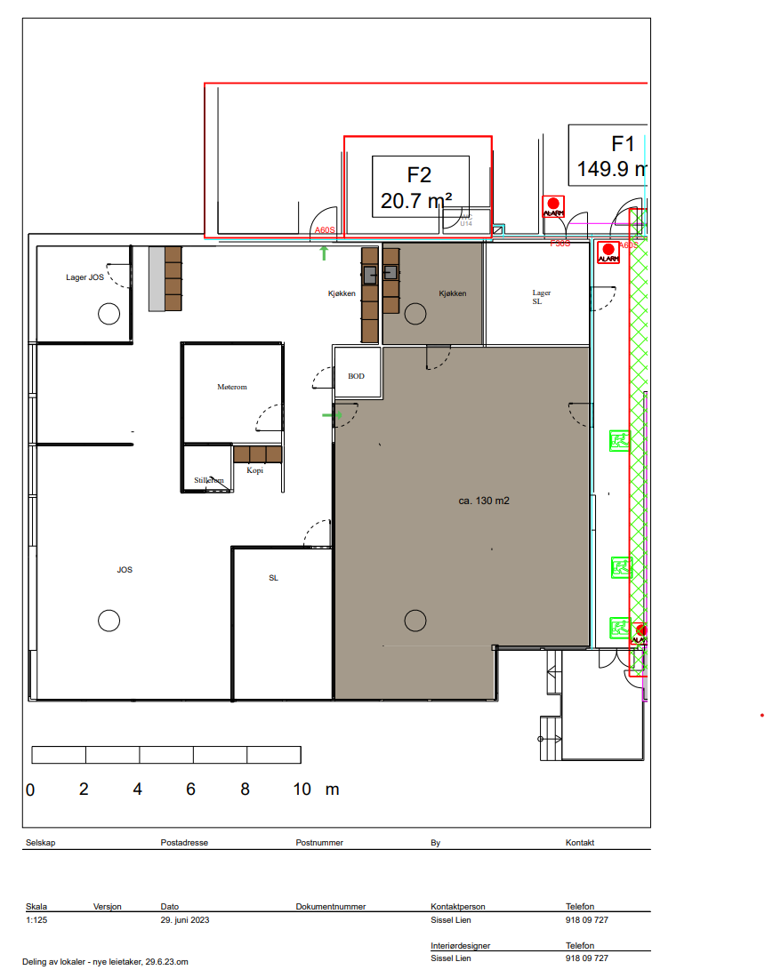 130m2 - ved utbygging Galleribilde