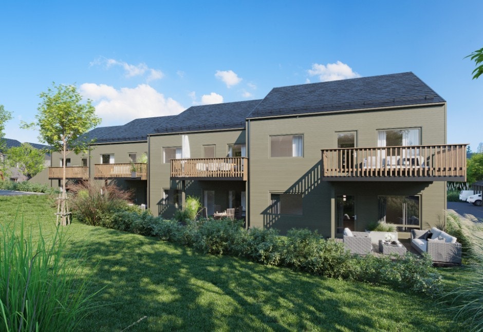 Illustrasjon av Bygg F Galleribilde