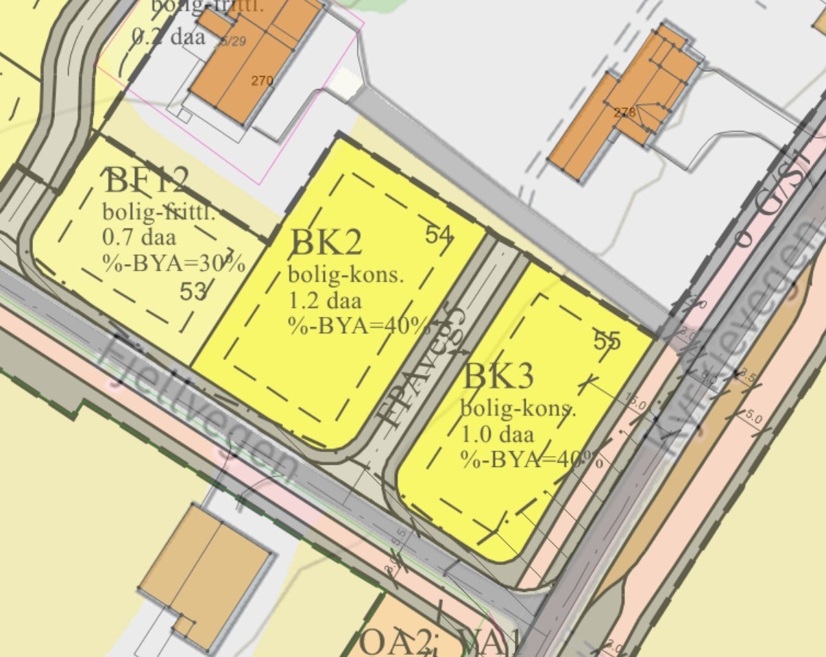 Boligen bygges på tomt 55 (BK3) Galleribilde
