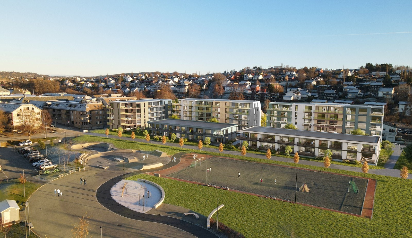 Illustrasjon Stadion Galleribilde