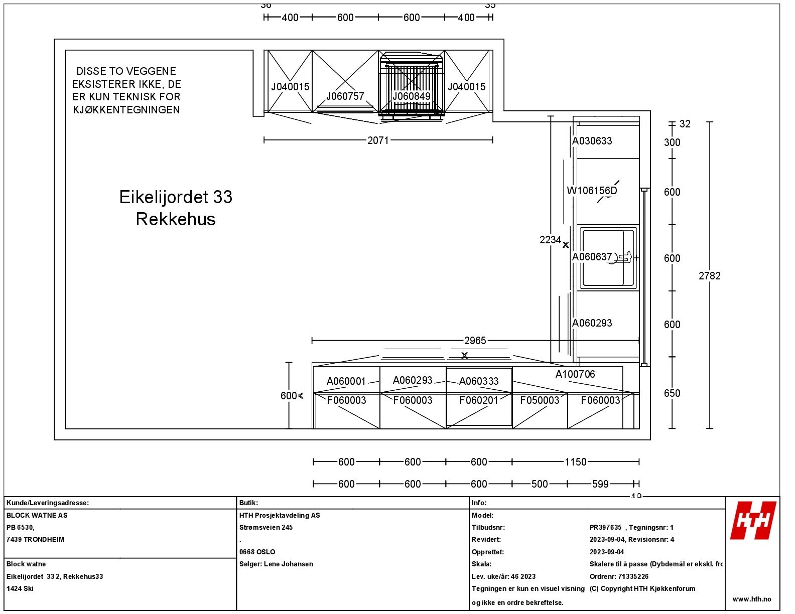Her vises forslag til oppgradering av kjøkken via tilvalg. Galleribilde