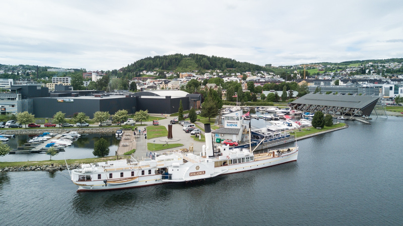 Mjøsa`s hvite svane - Skibladner Galleribilde