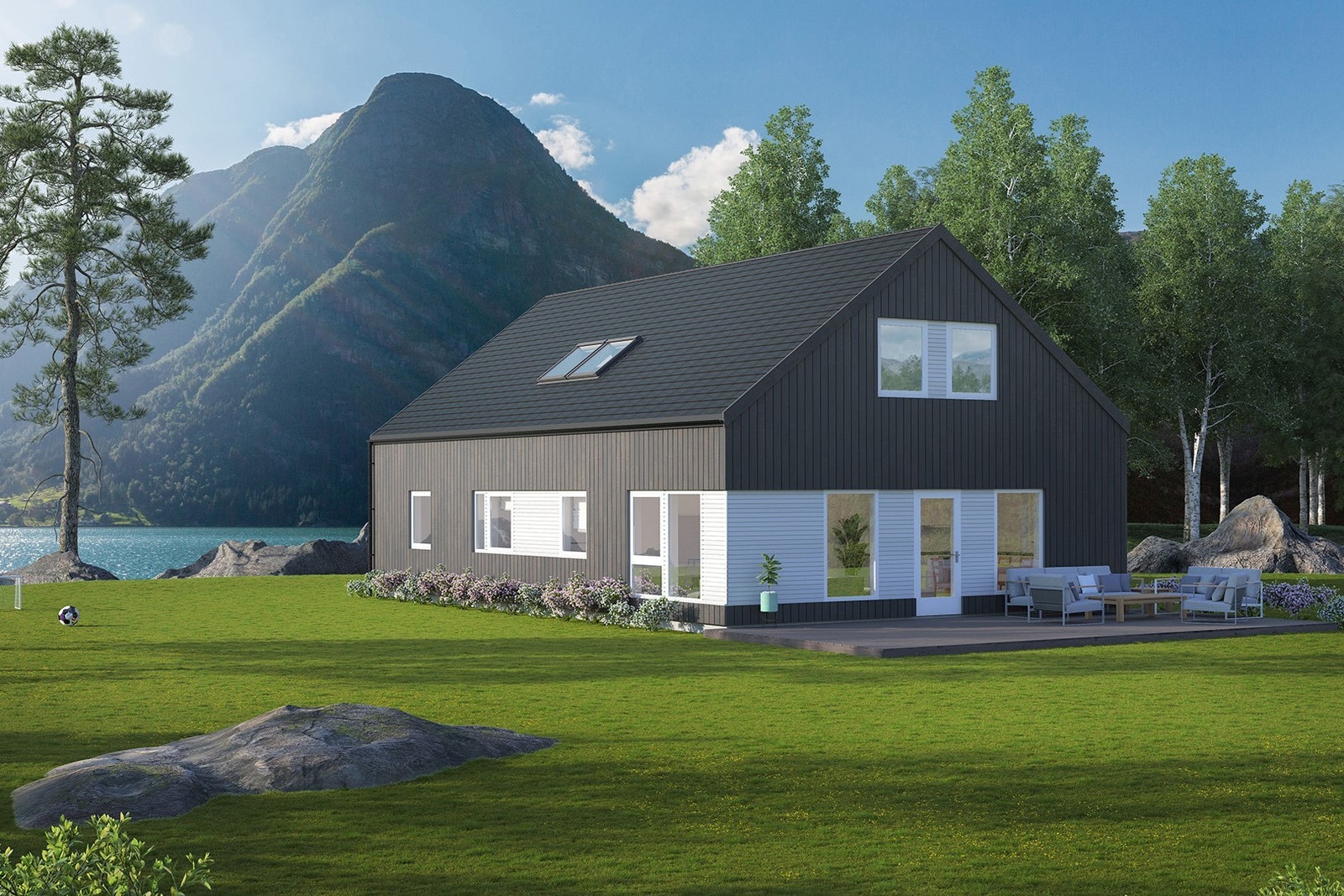 Forslag til bolig - Lundås moderne Galleribilde