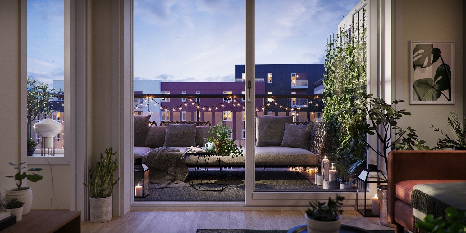 Stue, illustrasjonsbilde fra prospekt Galleribilde