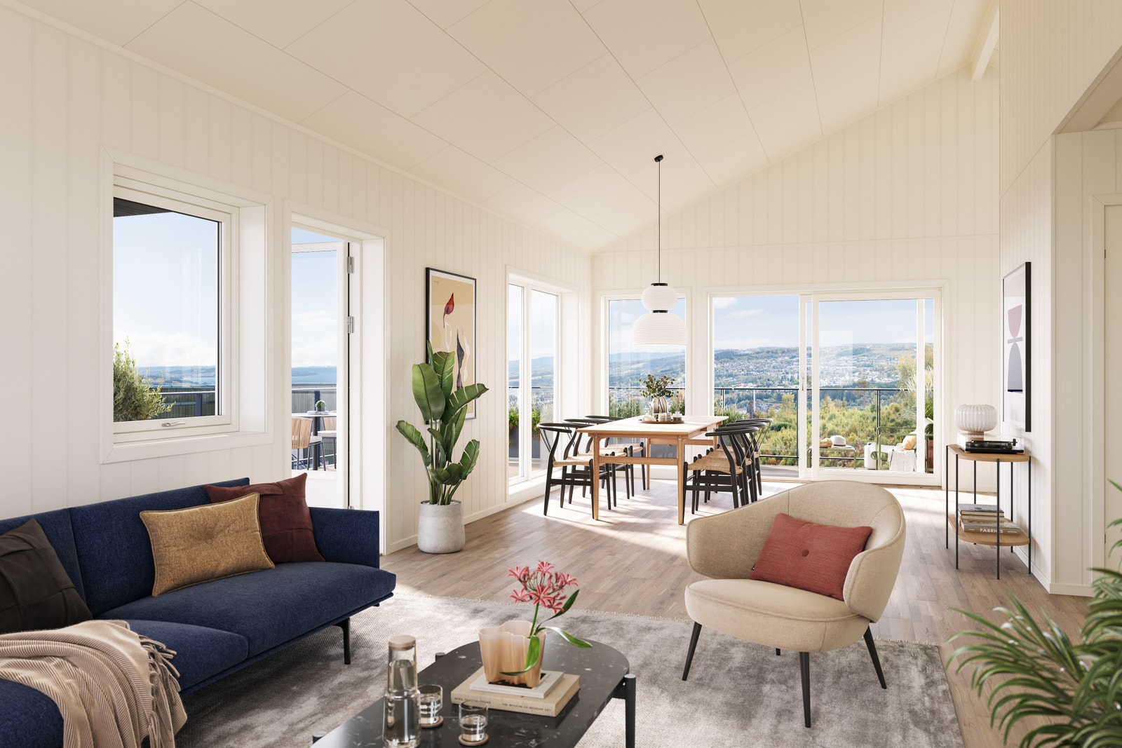 Lyse og luftige boliger med inntil 4m takhøyde Galleribilde