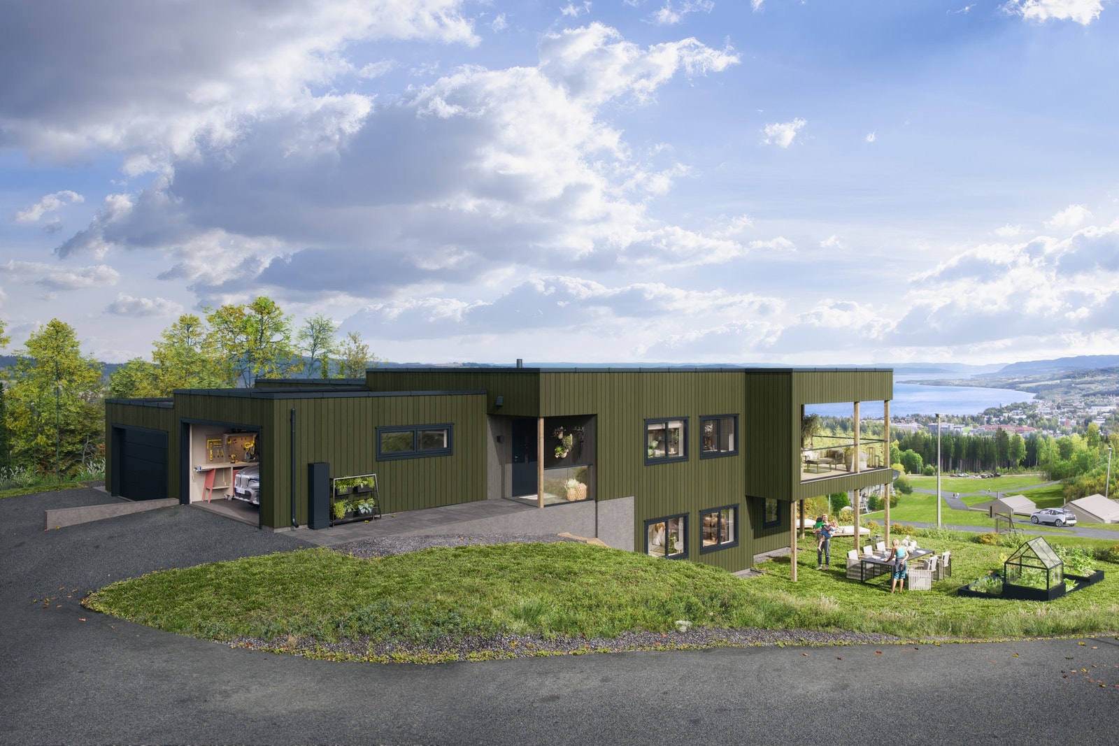 Arkitektutformet 2mannsbolig - one of a kind Galleribilde